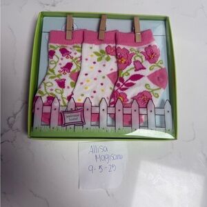 Vera Bradley Baby Socks Set